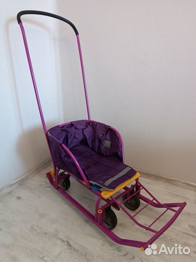 Санки на колесах