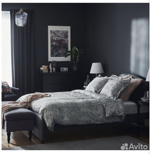 Angsklocka двуспальный, 240x220/50x60 cm икеа