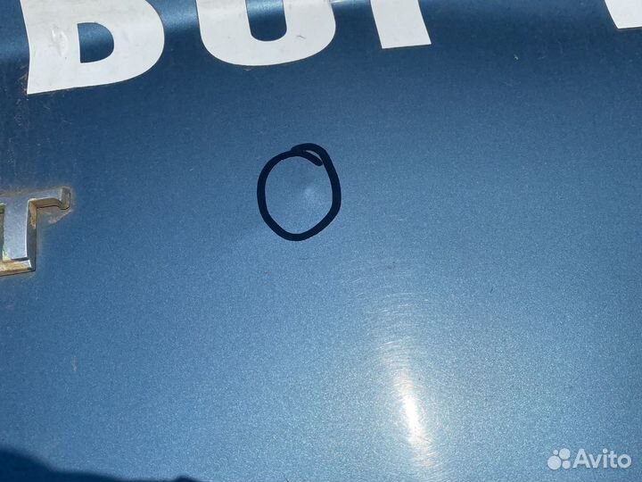 Крышка багажника renault logan 1 рест