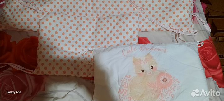 Отдам бортики в кроватку