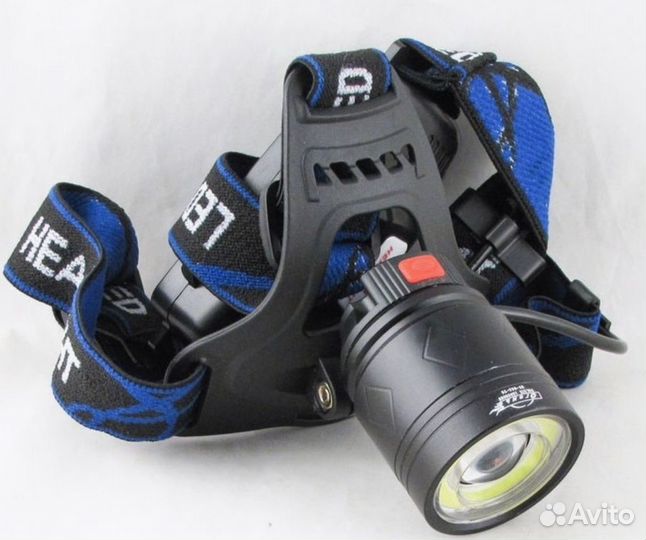 Налобный спортивный светодиодный фонарь