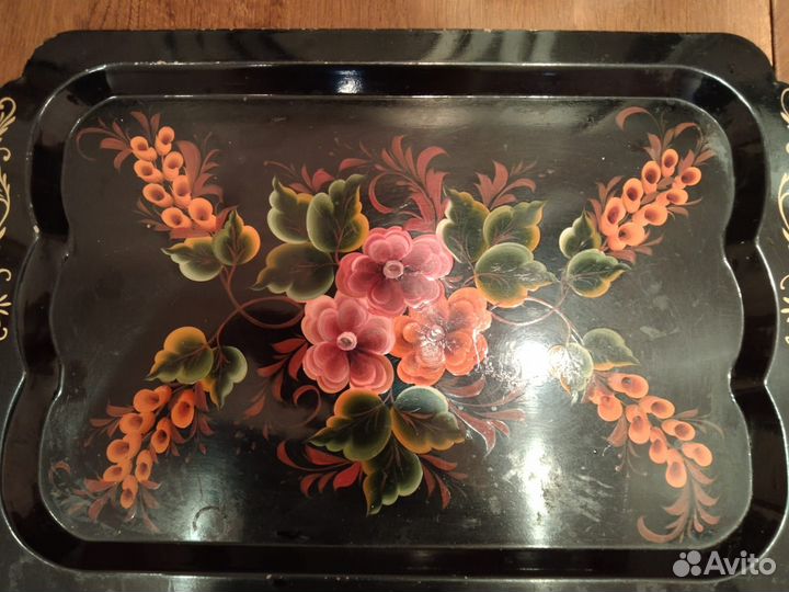 Подносы жостово СССР