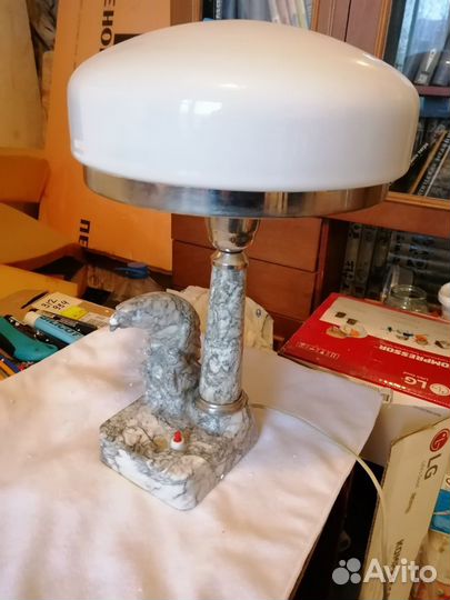 Электрическая настольная лампа, сталинский ампир