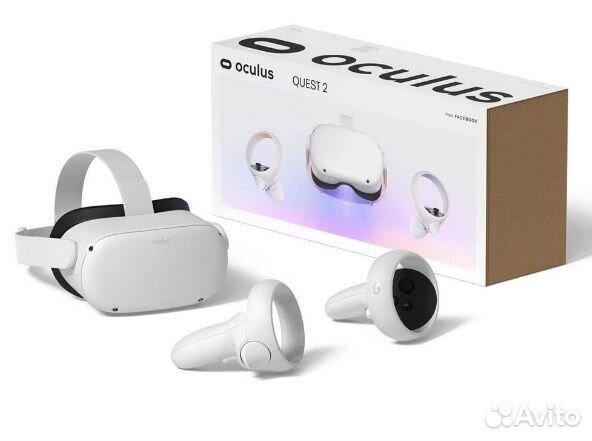 VR очки Oculus quest 2 + кабель + крепление