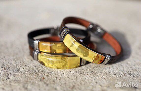 Янтарный браслет