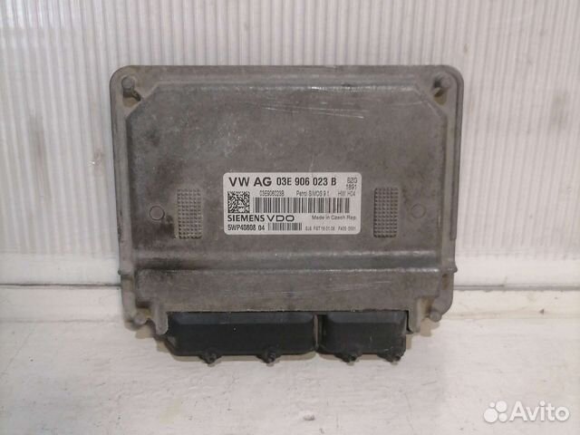 Блок управления двигателем Skoda Fabia