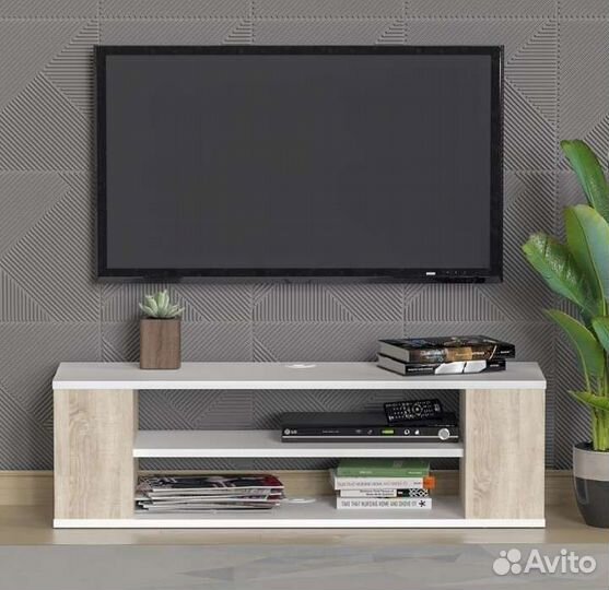 Тумба под телевизор, много цветов