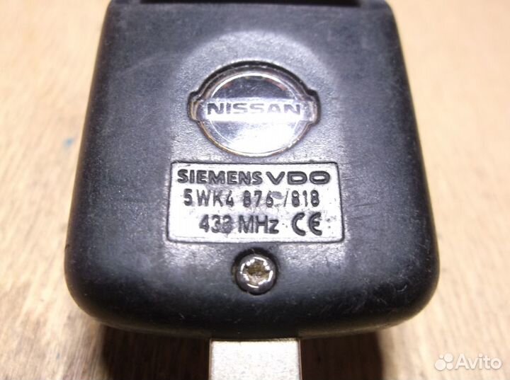 5WK4 876 /818 Nissan Murano чип ключ 2 кнопки