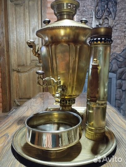 Самовар на дровах царский