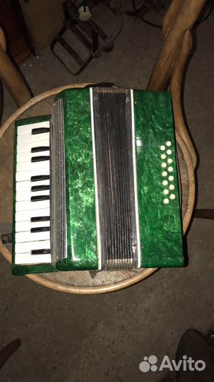 Аккардеон детский Малыш в футляре 70-е годы СССР