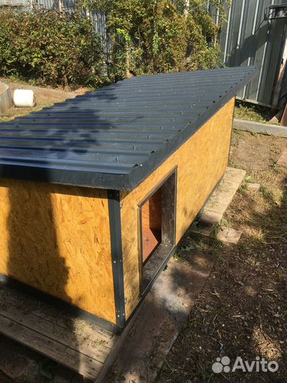Будка для собаки утепленная