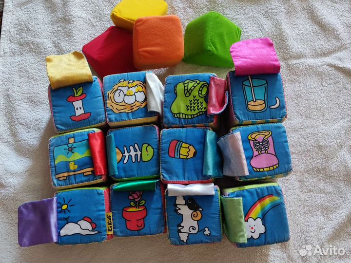 Мягкие кубики