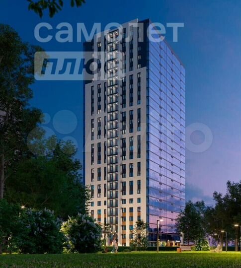 Квартира-студия, 31,1 м², 21/25 эт.
