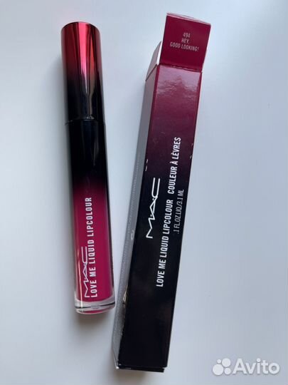MAC Жидкая губная помада Love Me - 494 Hey, Good