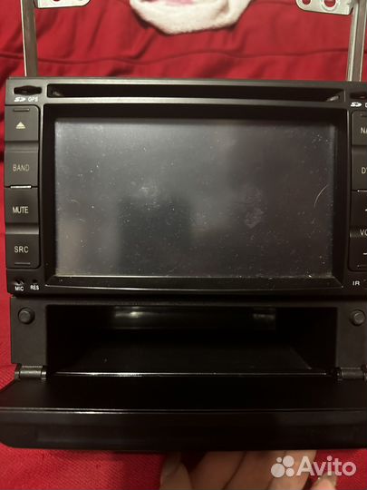 Рамка с магнитолой