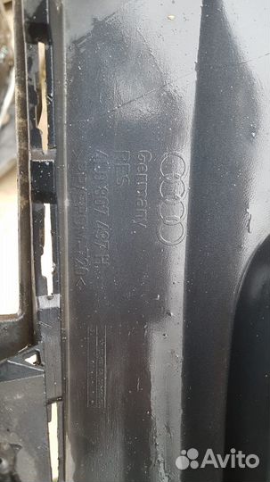 Передний бампер Ауди Q7 Рестайлинг 9-15 г