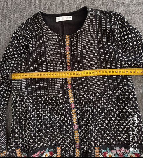Платье для девочки Zara с вышивкой Индия Хлопок