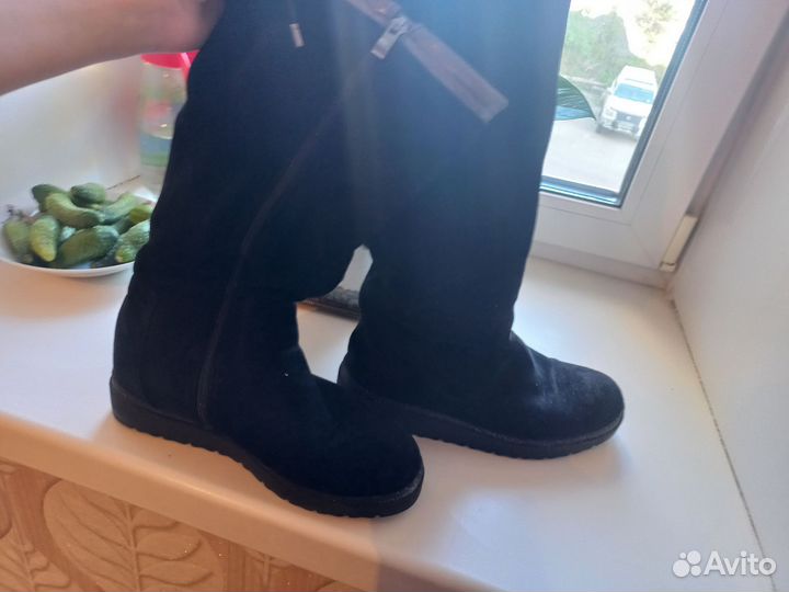 Сапоги женские еврозима 40