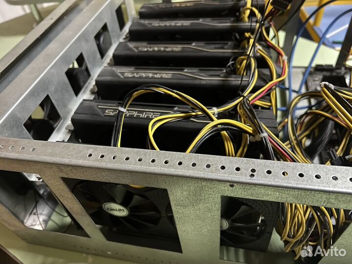 Майнинг ферма rx 570