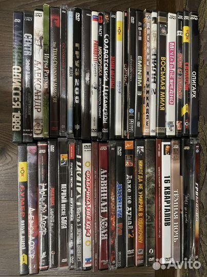 DVD диски 45шт