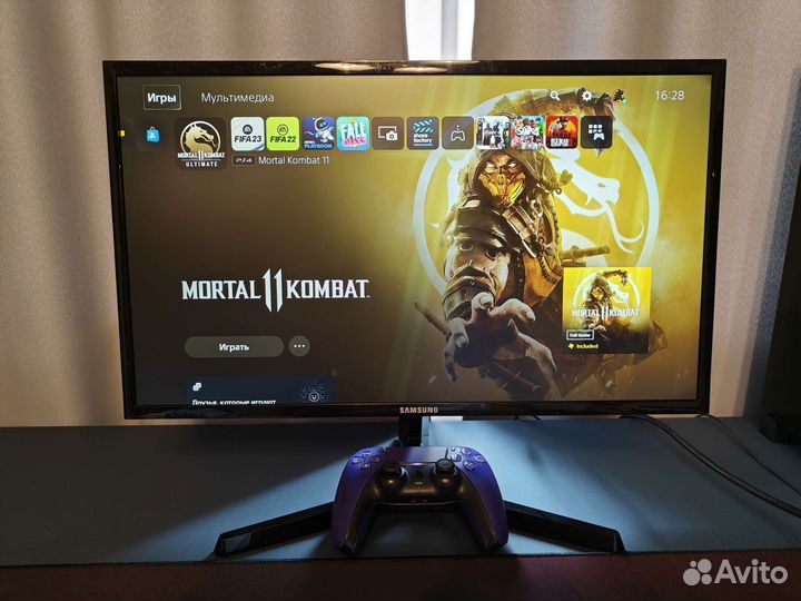 Игровой монитор Samsung 24 дюйма LS24F356FHI