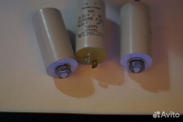 Конденсатор Nokia mxpl 250V 4mF, made in Finland