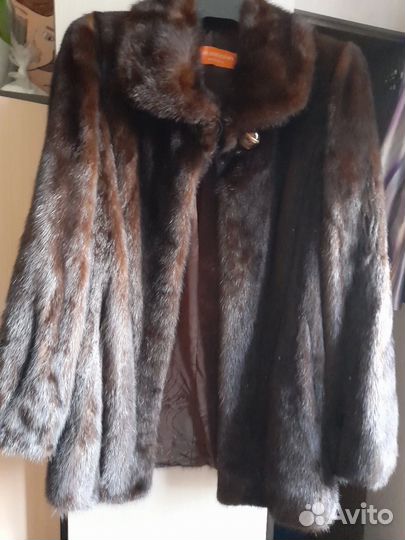 Норковая шуба 52 размер