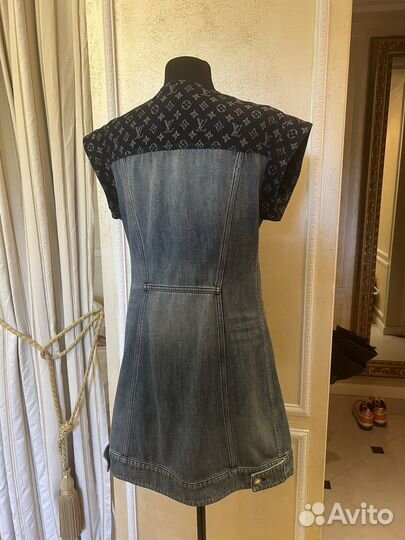 Джинсовое платье Louis Vuitton оригинал