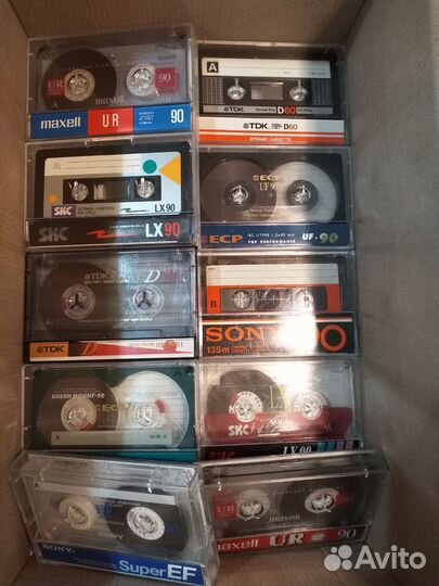Аудиокассеты с записью