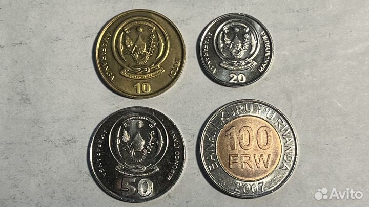 Монеты Руанда