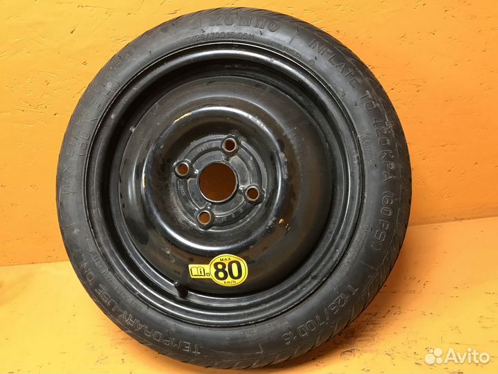 Диски докатка 15 диаметр 4х114,3, цо 56,6