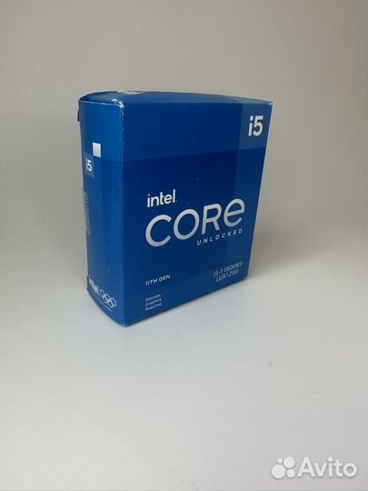 Новый Intel i5 11600KF LGA 1200