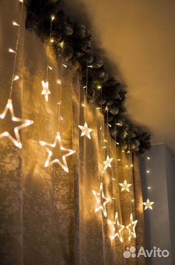 Гирлянда и декор