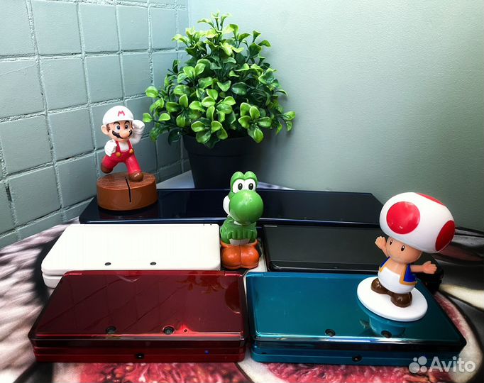 Прошитые Nintendo 3DS в ассортименте
