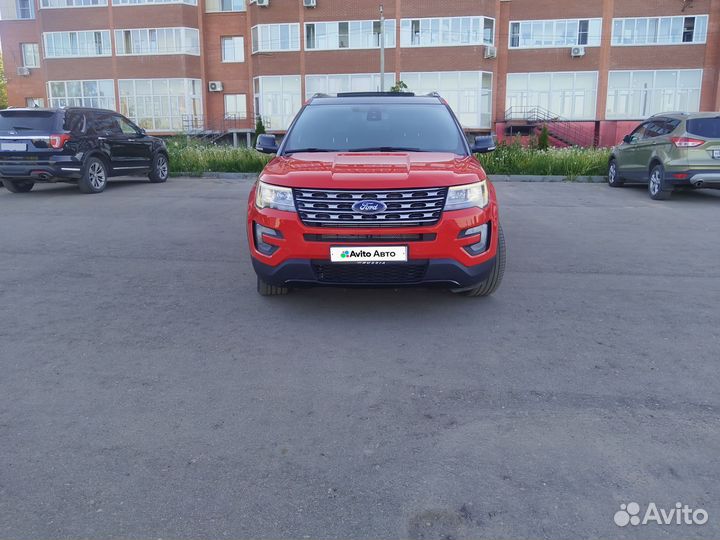 Ford Explorer 3.5 AT, 2018, битый, 108 000 км