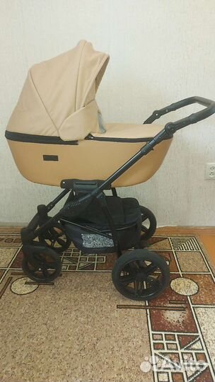 Коляска 2 в 1 эко кожа