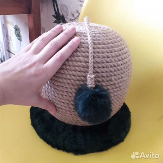 Когтеточка игрушка для кошек. новая