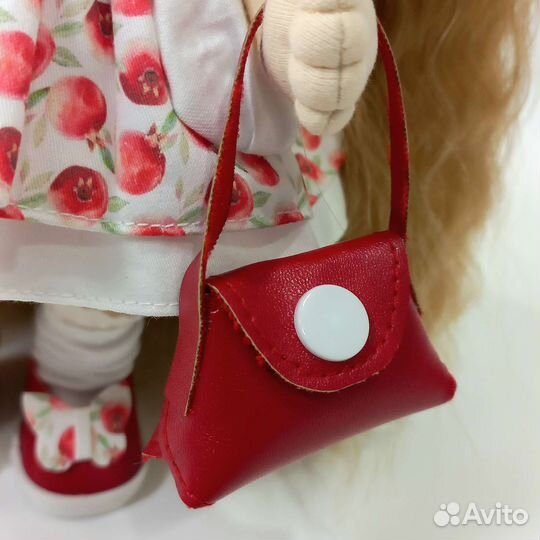 Текстильная кукла ручной работы