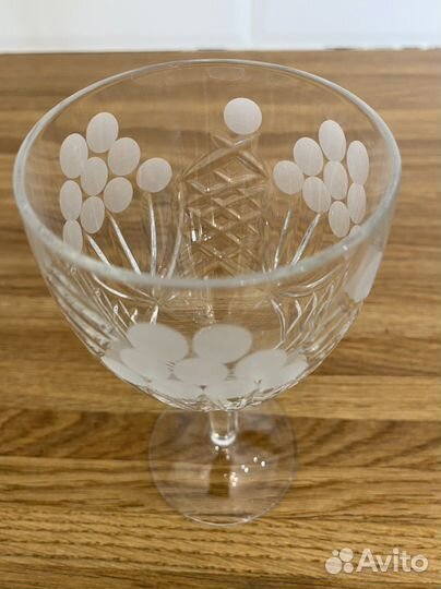 Фужеры хрустальные СССР