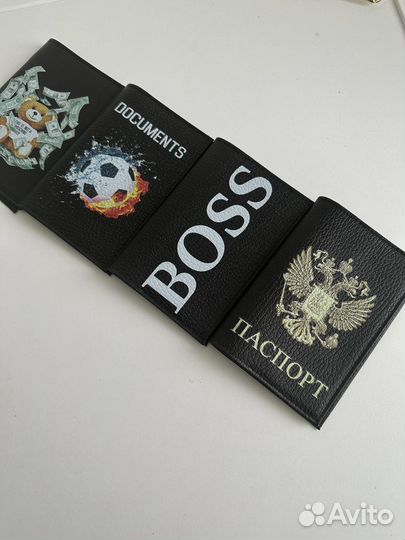 Обложка на паспорт мужская