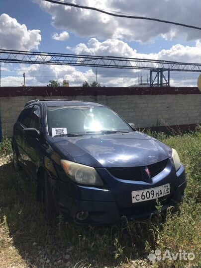 Pontiac vibe разбор