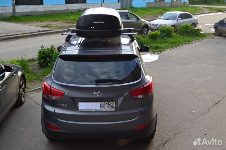 Багажник бокс на крышу Hyundai ix35 (2010-2015)