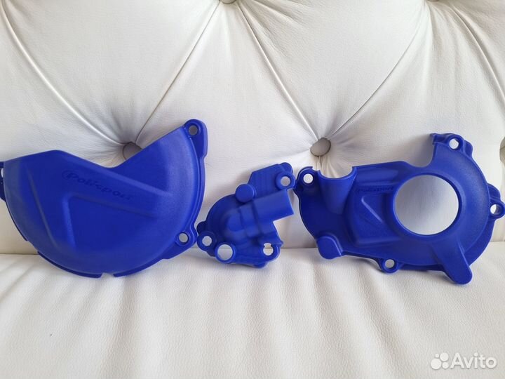 3aщита кpышeк двигателя Polisport Yamaha WR/YZ450F