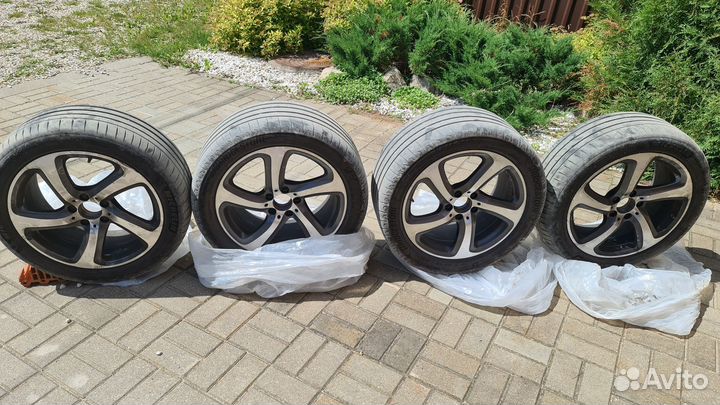 Диски на mercedes r18 amg разноширокие