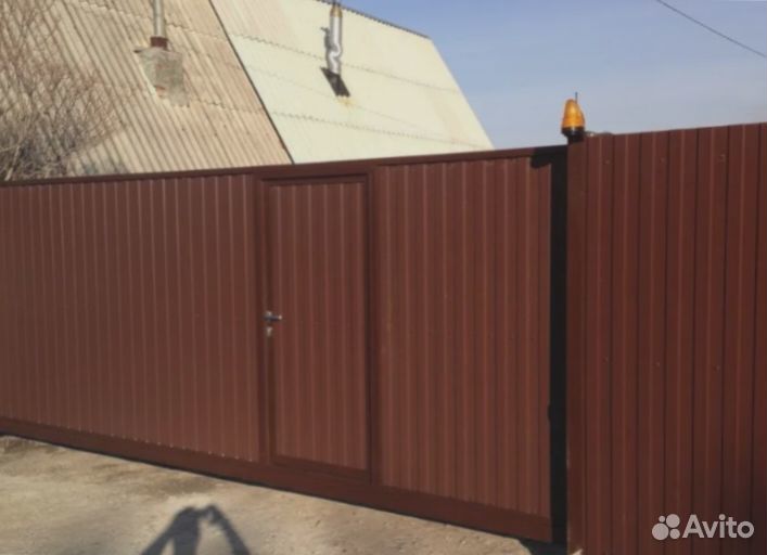 Откатные ворота 