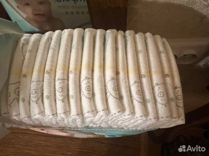 Подгузники pampers детские 4