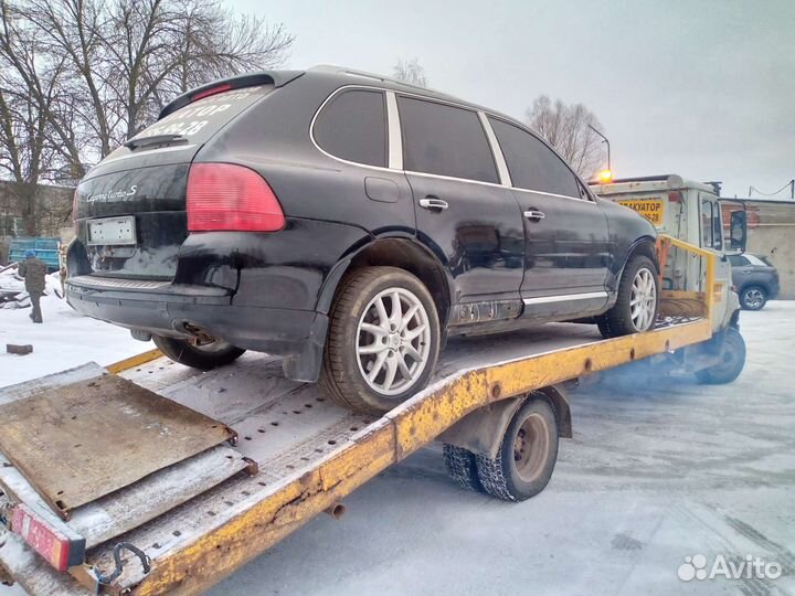 Порш Каен в разборе