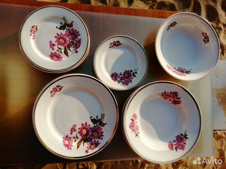 Сервиз столовый Дулево СССР