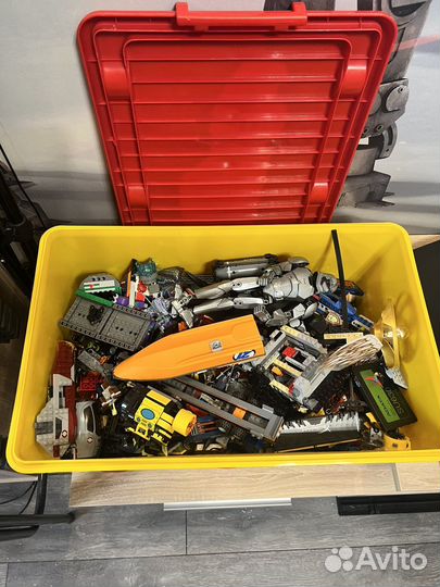 Лего с коробкой для хранения