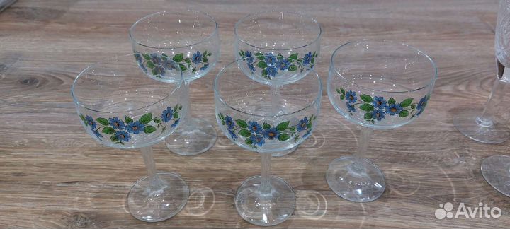 Продам набор хрустальных фужеров